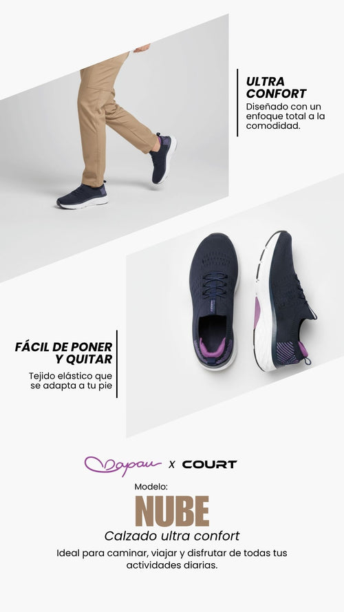 Tenis Nube Marino