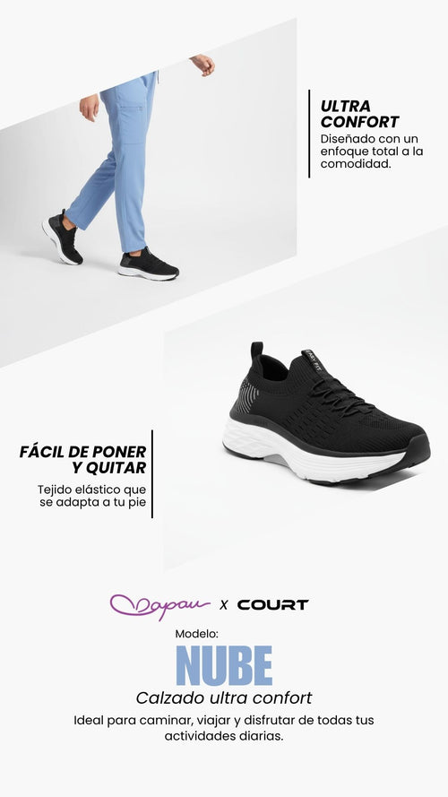 Tenis Nube Negro