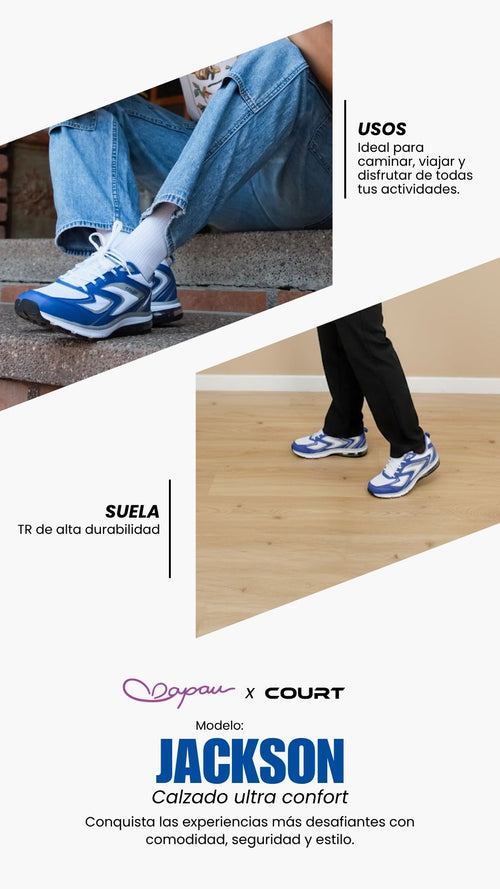 Tenis Jackson Azul