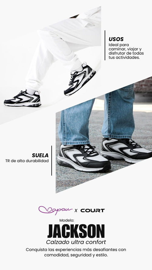 Tenis Jackson Negro