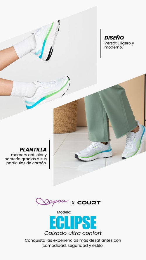 Tenis Eclipse Blanco