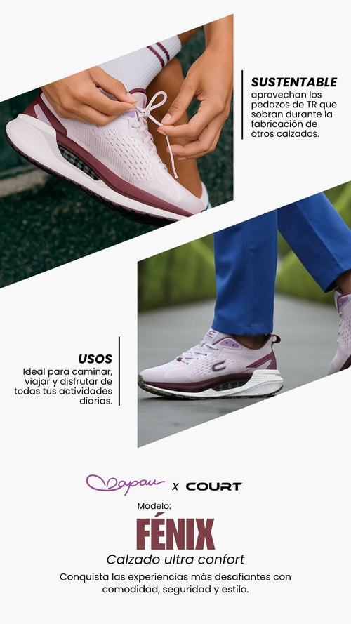 Tenis Fenix Malva