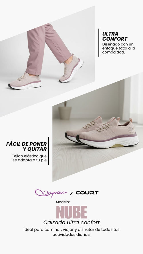 Tenis Nube Maquillaje