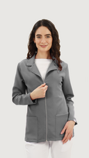 BATA MUJER GRIS ANTIFLUIDO