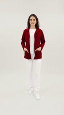 BATA MUJER ROJO ANTIFLUIDO