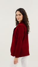 BATA MUJER ROJO ANTIFLUIDO
