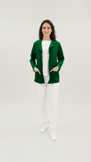 BATA MUJER VERDE BANDERA ANTIFLUIDO