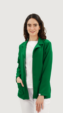 BATA MUJER VERDE BANDERA ANTIFLUIDO