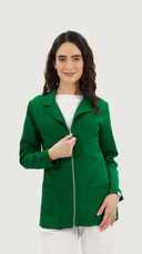 BATA MUJER VERDE BANDERA ANTIFLUIDO
