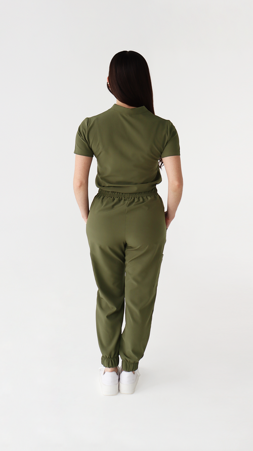 GRETA VERDE MILITAR ANTIFLUIDO