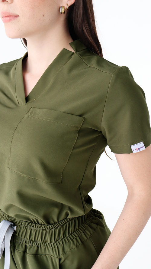 GRETA VERDE MILITAR ANTIFLUIDO